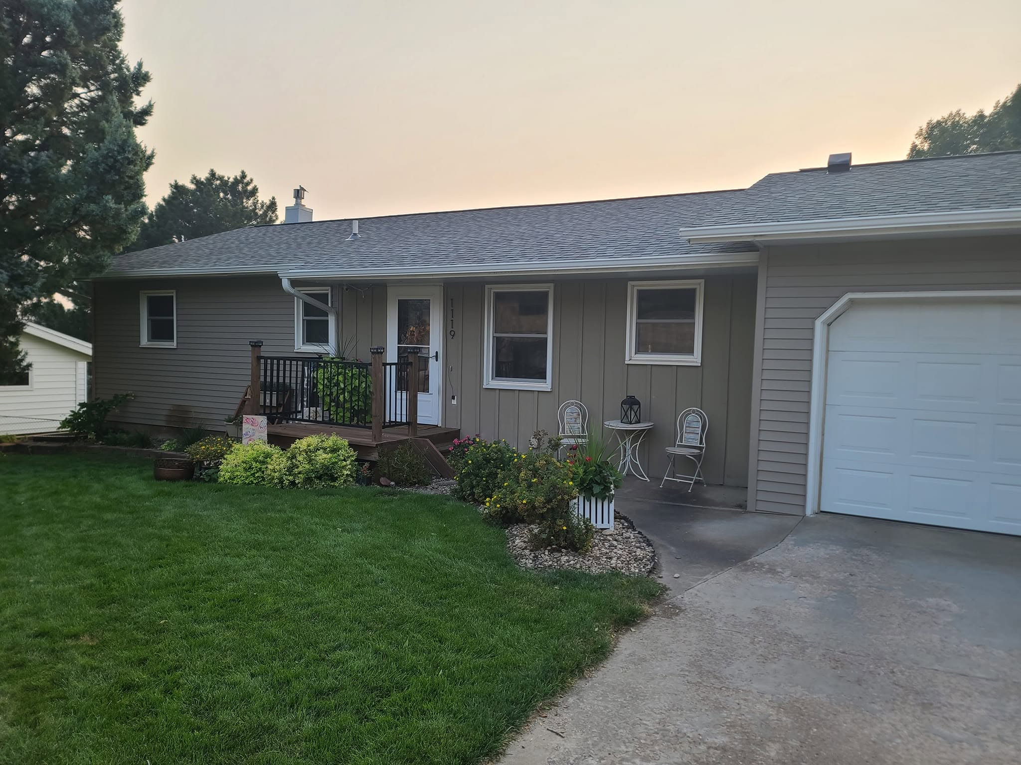 United Roofing & Siding residential roofing and siding work for a home exterior in Sioux Falls, SD