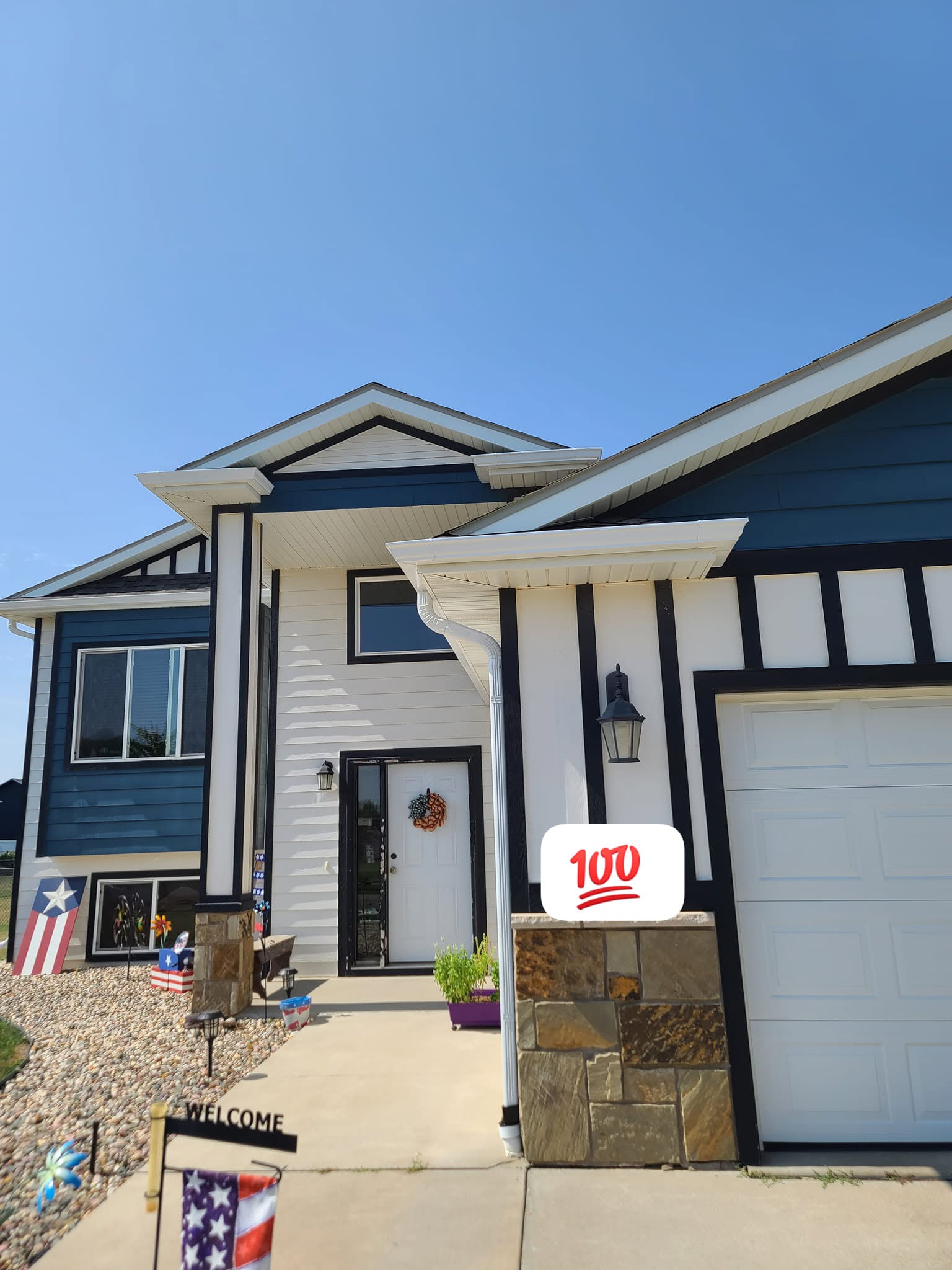 United Roofing & Siding residential roofing work for a home in Sioux Falls, SD