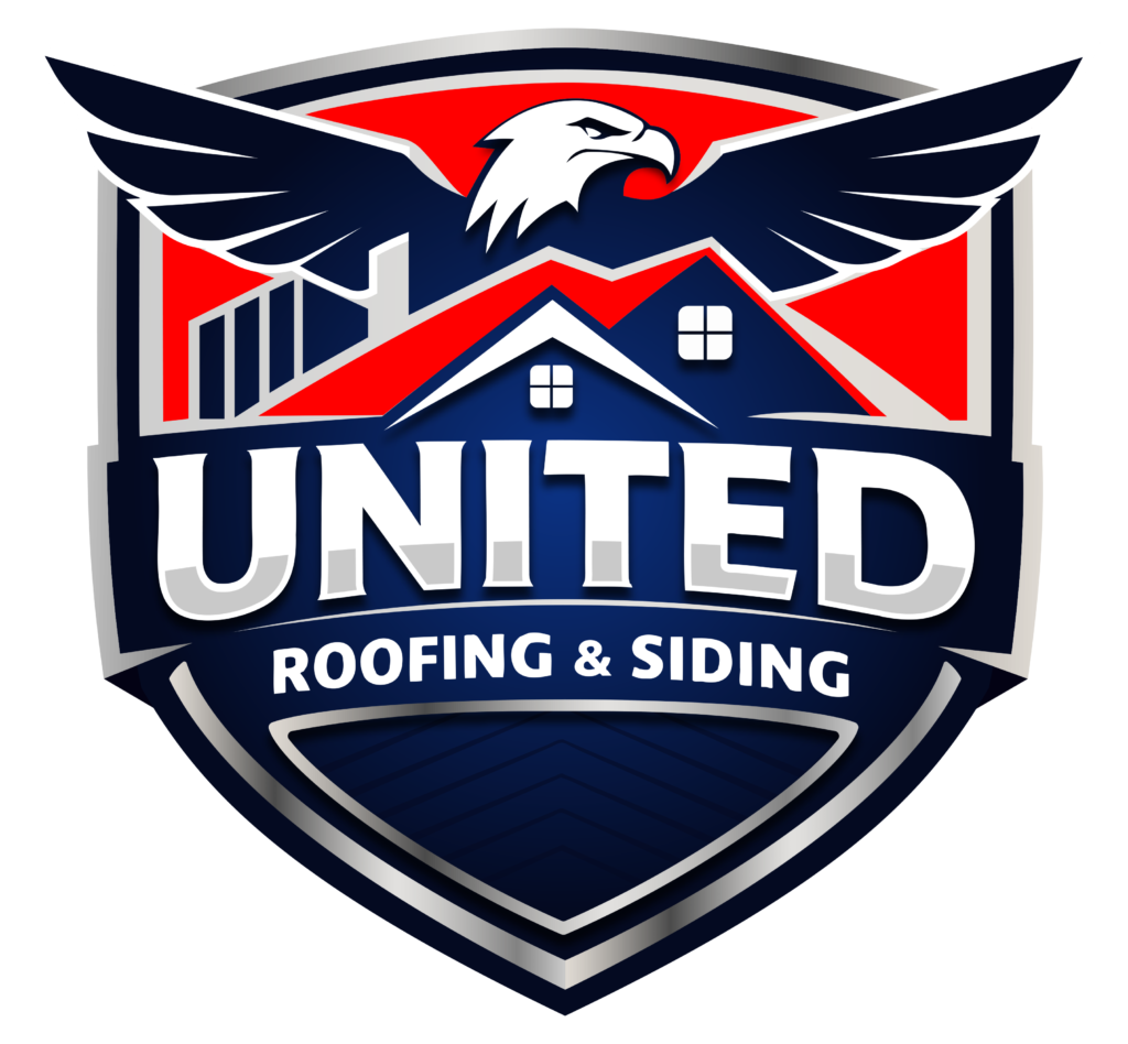 United Roofing & Siding logo for roofing and exterior services in Sioux Falls, SD